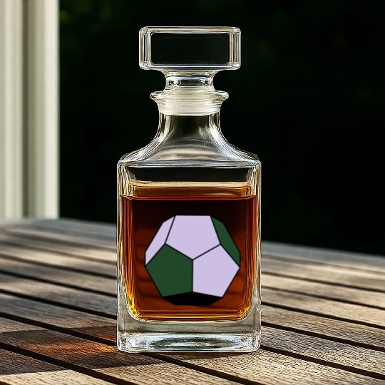 platonic solid Whiskey Decanters