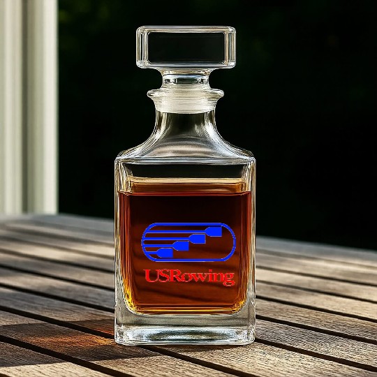 Team USA Rowing US Whiskey Decanters