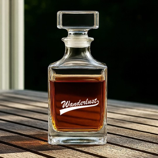 Wanderlust - Mountain Whiskey Decanters