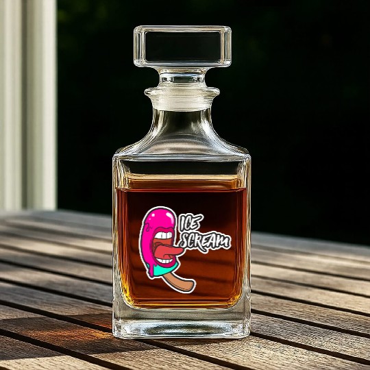 ice scream Whiskey Decanters