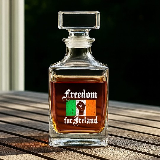 freedom for ireland Whiskey Decanters