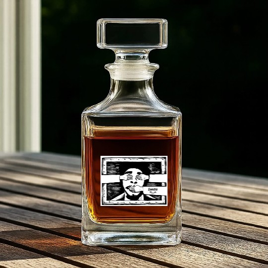 Zombie Society Whiskey Decanters