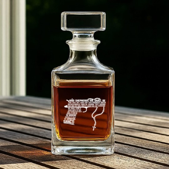 The Boondock Saints - And Shepherds we shall be Whiskey Decanters