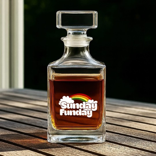 Sunday Funday Whiskey Decanters