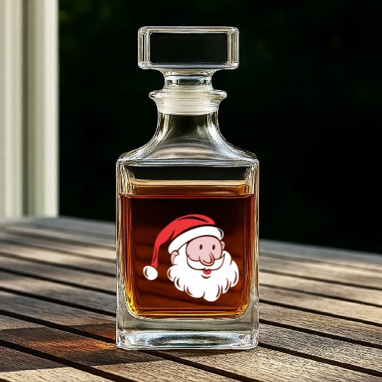Santa Saint Nicholas Whiskey Decanters
