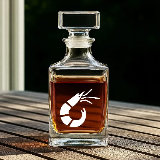 Shrimp Whiskey Decanters