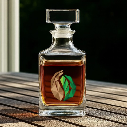 Nature Awareness Advocate Save Planet Earth Design Whiskey Decanters