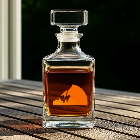 Climbing Sun - Climbing, Bouldering, Mountains, Gi Whiskey Decanters