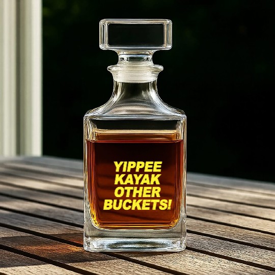 Yippee Kayak Other Buckets Brooklyn Nine Nine B99 Whiskey Decanters