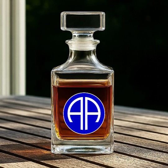 Us army 82nd airborne Whiskey Decanters