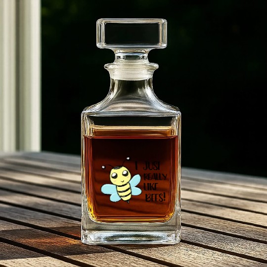 I just really like Bees Love Bee Beekeeper Whiskey Decanters