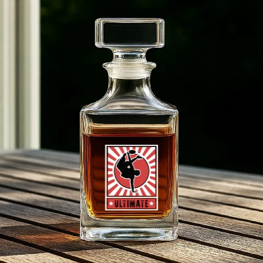 Ultimate - Ultimate Frisbee Whiskey Decanters