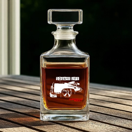 Square Body Nation Life Squarebody Whiskey Decanters