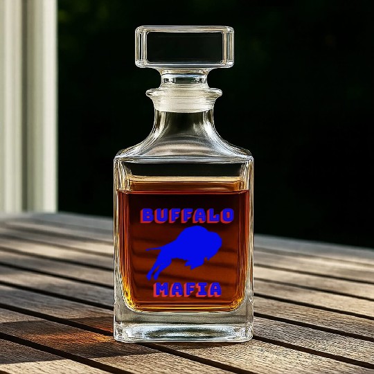 Bills Mafia Whiskey Decanters Makes A Great Gift For Buffalo Spo
