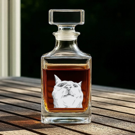 Cat Dad Cat Lover Catmom Cat Mom Cats Whiskey Decanters