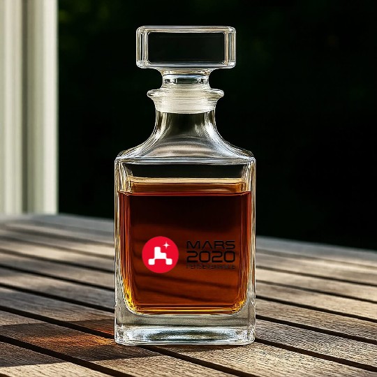 Mars 2020 Perseverance Rover Whiskey Decanters