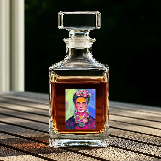 Frida Kahlo Whiskey Decanters