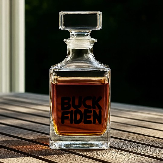 Buck Fiden Whiskey Decanters