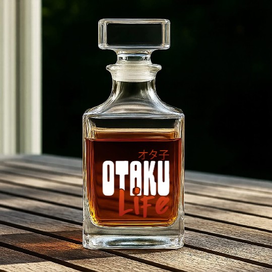 Fun Otaku Life Gift Otaku Lifestyle Gift Whiskey Decanters
