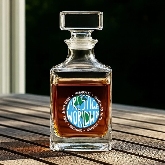 Step Brothers Logo Classic Whiskey Decanters