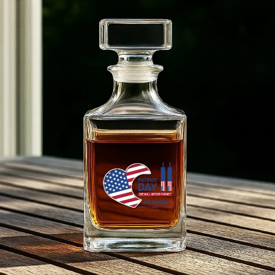 Patriot Day 9 11 USA Whiskey Decanters