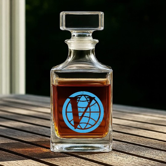 Venture Industries logo The Venture Bros Whiskey Decanters