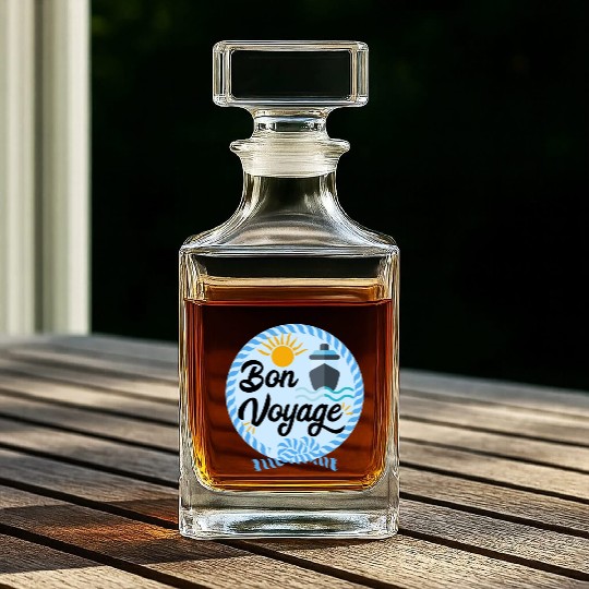 Bon Voyage Whiskey Decanters