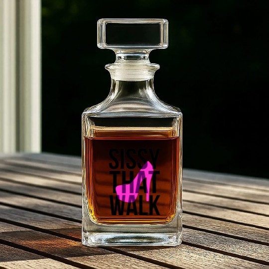 Sissy That Walk png Whiskey Decanters