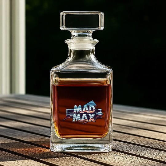 mad max logo Whiskey Decanters