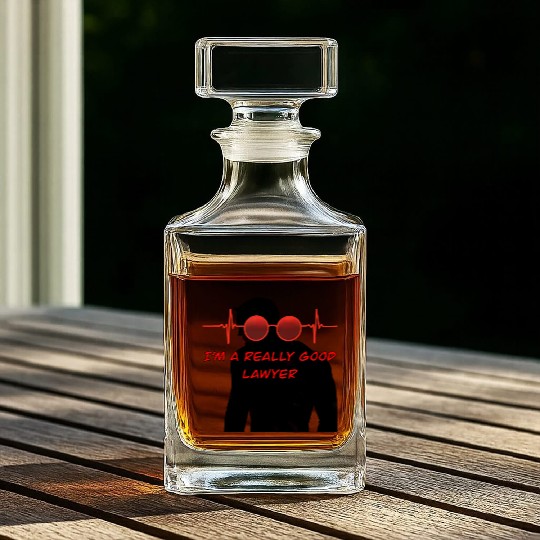 Daredevil heart beat no way home body shadow Whiskey Decanters