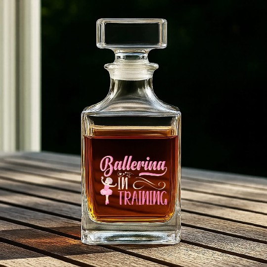 Ballerina Lifestyle Dance Classical Ballet Gifts Whiskey Decanters