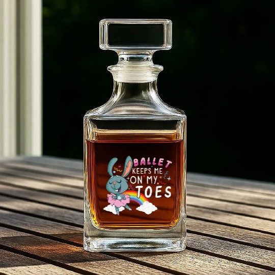 Ballet Ballerina Dance Dancer Dancing Ballet Gift Whiskey Decanters