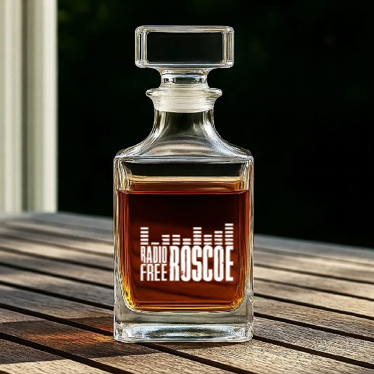 Radio Sing Listen Whiskey Decanters