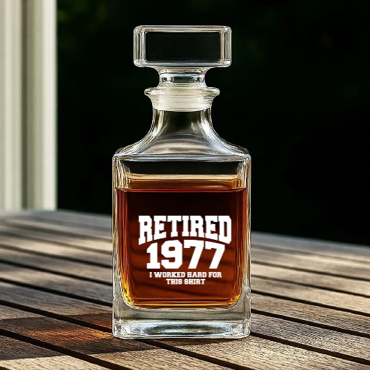 1977 Whiskey Decanters