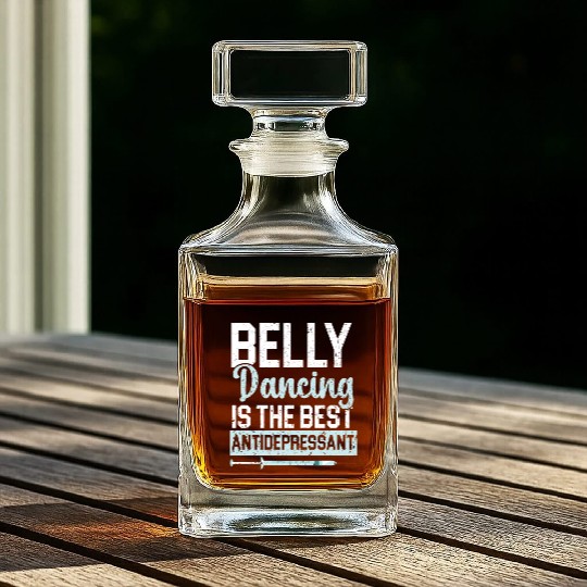 Belly Dancing Is The Best Antidepressant Shimmy Whiskey Decanters