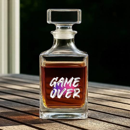 Game Over For Dark Whiskey Decanters