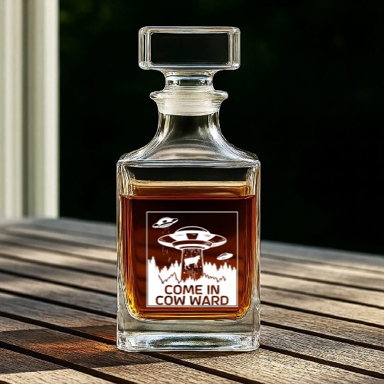 Alien Whiskey Decanters Ufo Extraterrestrial Children Mars