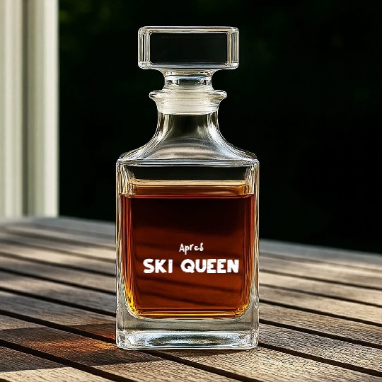 Apres Ski Queen - Apres Ski Whiskey Decanters