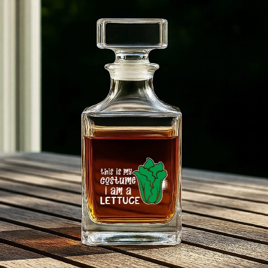 I Am A Lettuce Funny Whiskey Decanters
