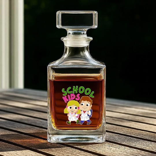 School-Kids-Design Whiskey Decanters