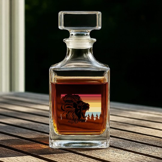 Hilarious Nostalgic Old-Fashion Old Schools Whiskey Decanters