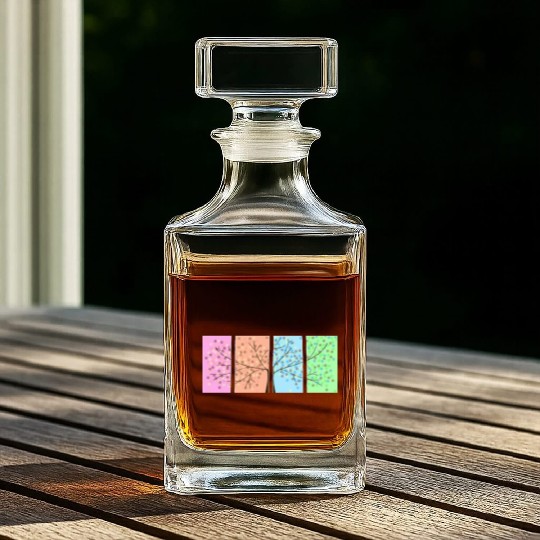 Four Seasons Whiskey Decanters