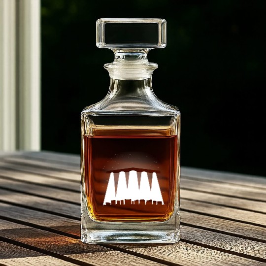 Black Triangle, Phoenix Lights Whiskey Decanters