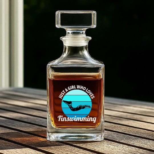 Finswimming Swimming Swimmer Swim Water sport Whiskey Decanters