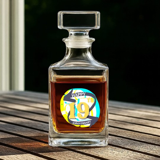 ANNIVERSARY 19 Whiskey Decanters