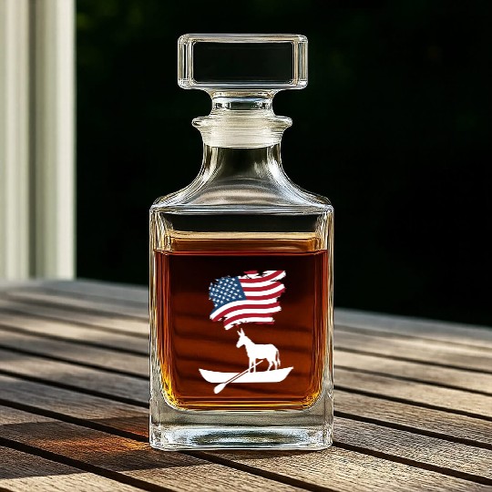 Donkey Pox The Disease Destroying America biden Whiskey Decanters