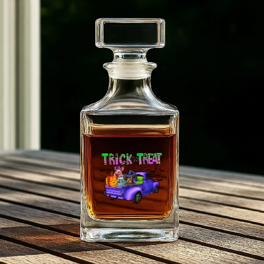 Trick or Treat Whiskey Decanters