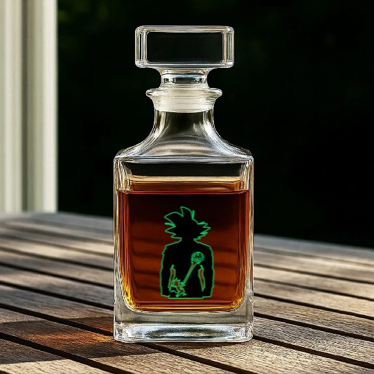 DBZ Son Goku Whiskey Decanters