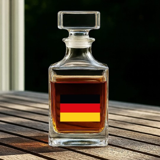 Official Germany Flag German Country Pride Whiskey Decanters