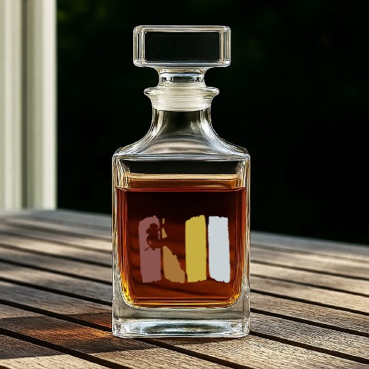 Climbing Vintage Mountaineering Bouldering Whiskey Decanters